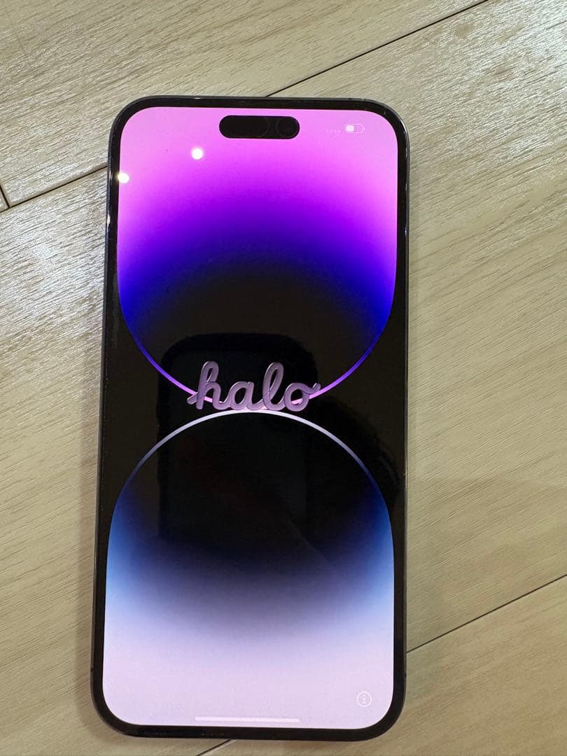 美品！iPhone 14 Pro max256GBディープパープル iFace付