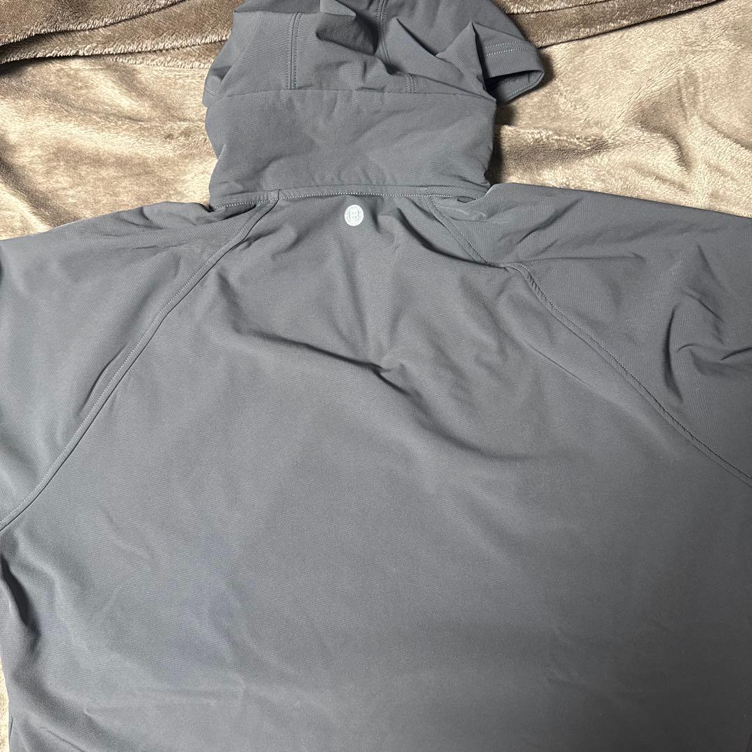 BRIEFING フルジッパー フード付きジャケット グレー