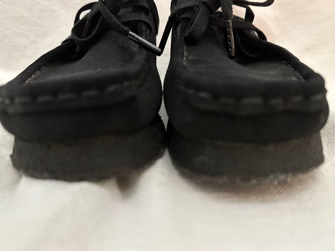 Clarks WALLABEE BLACK 23.5 クラークス　ワラビー