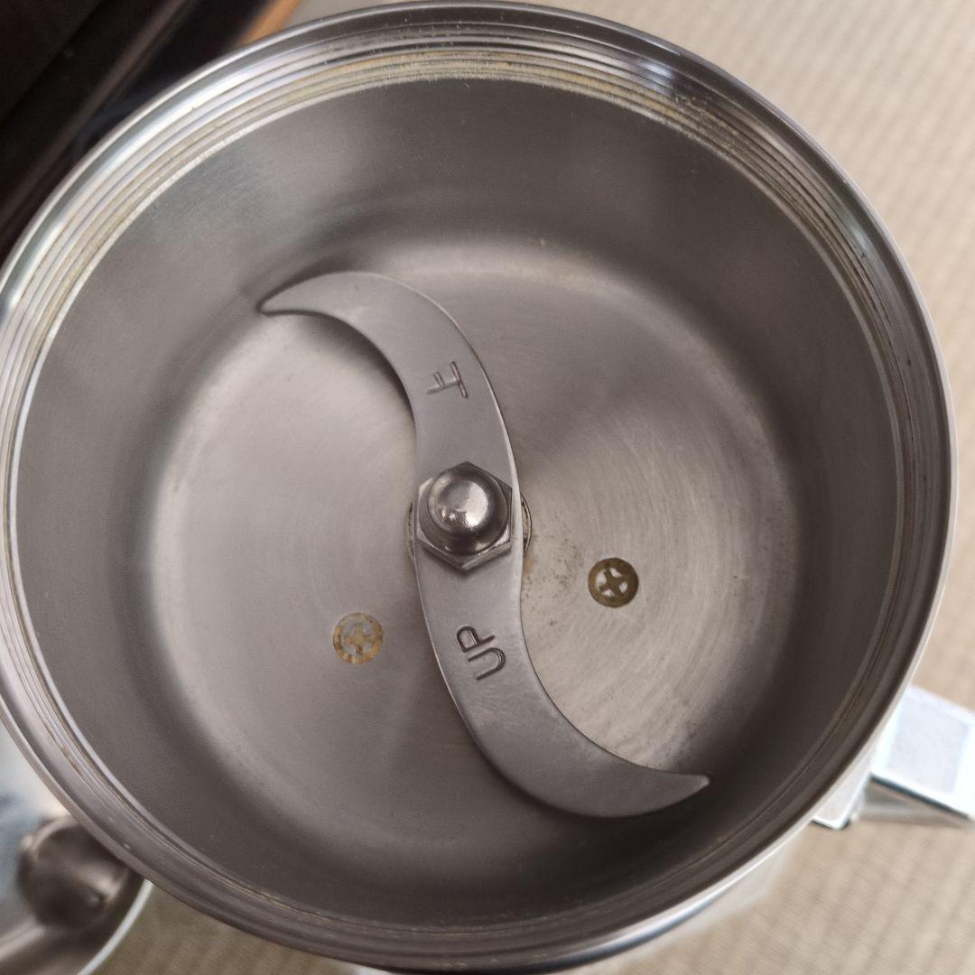 ひ*か様 100V ステンレススチール U字型刃ミキサー　家庭用強力製粉機　コナ