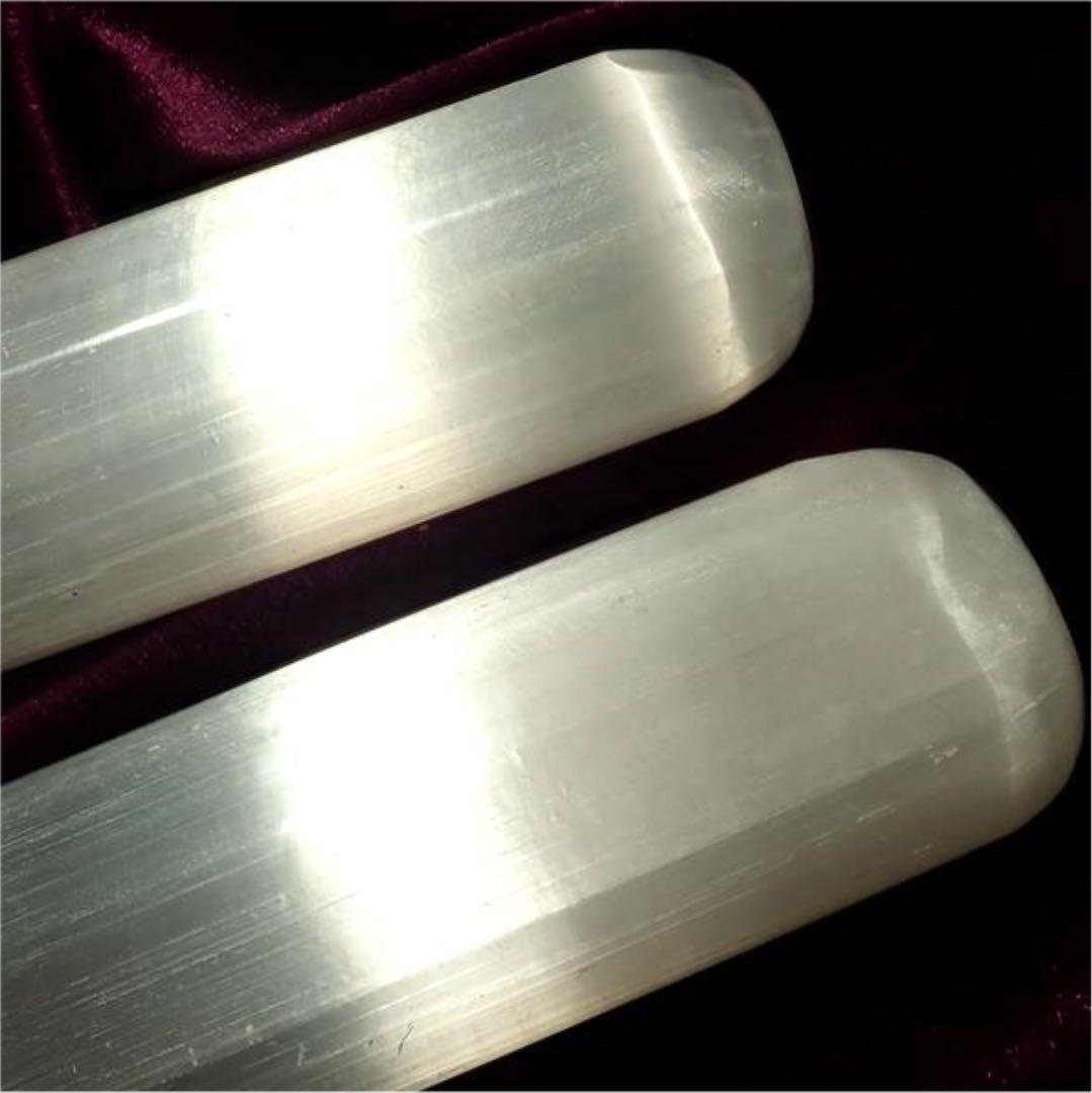 ★特選二石★夢の実現への一歩♡【美品キャッツアイセレナイト♢NEWワンド】❤