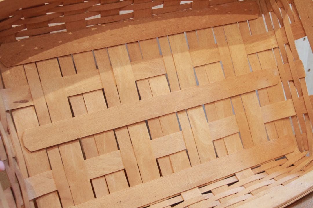 アメリカ　ヴィンテージ　ロンガバーガー LONGABERGER バスケット　什器