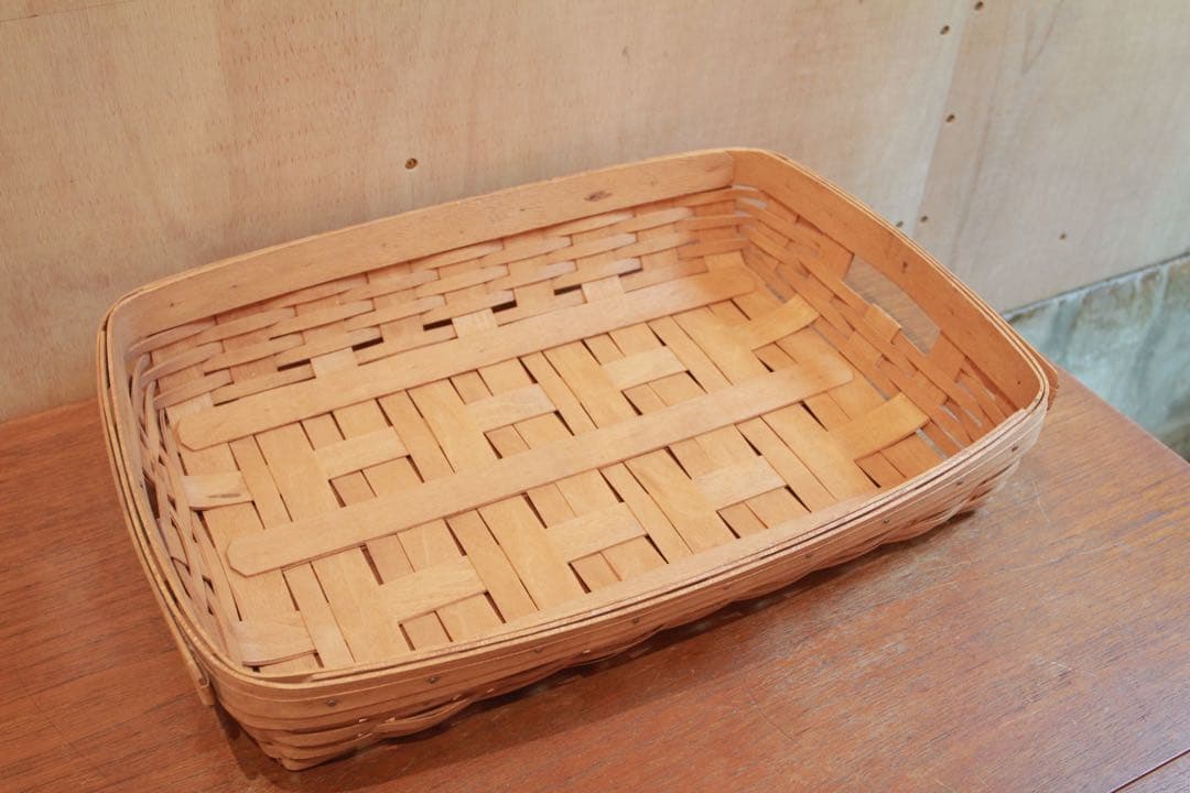 アメリカ　ヴィンテージ　ロンガバーガー LONGABERGER バスケット　什器