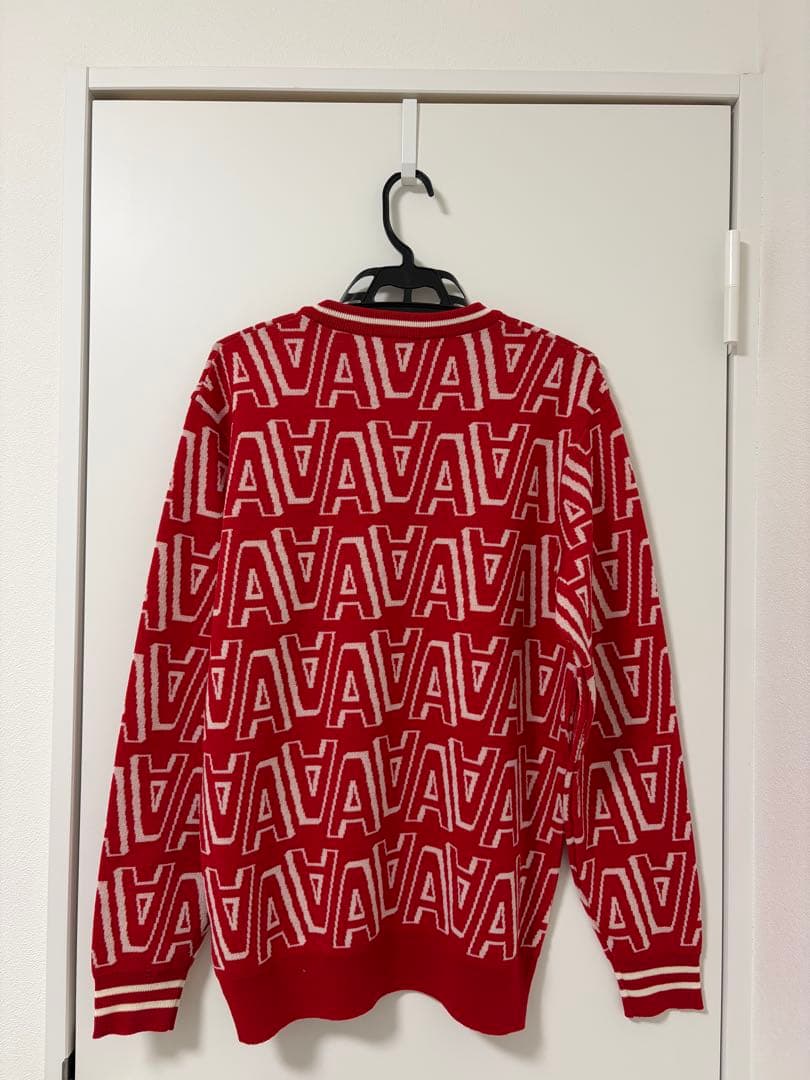 タグ付ARCHIVIO（アルチビオ）ロゴプリント ニットセーター定価37,400