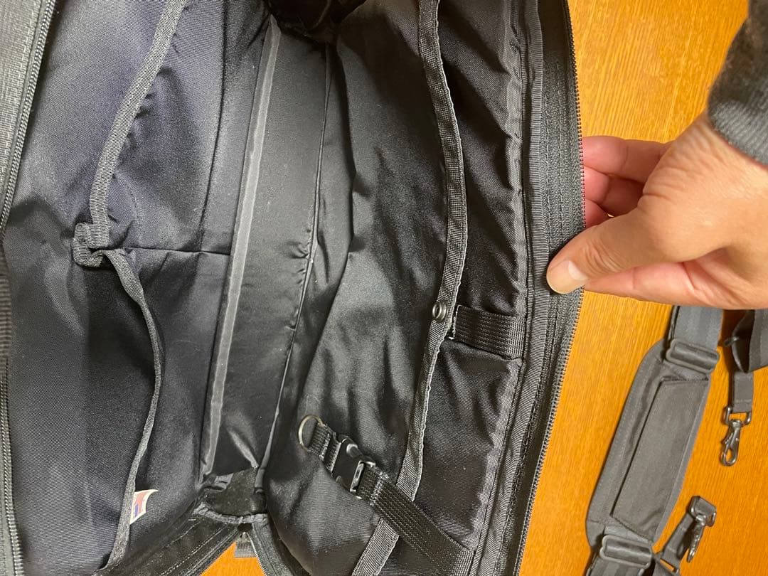 ん*い様 BRIEFING ブラック ビジネスバッグ