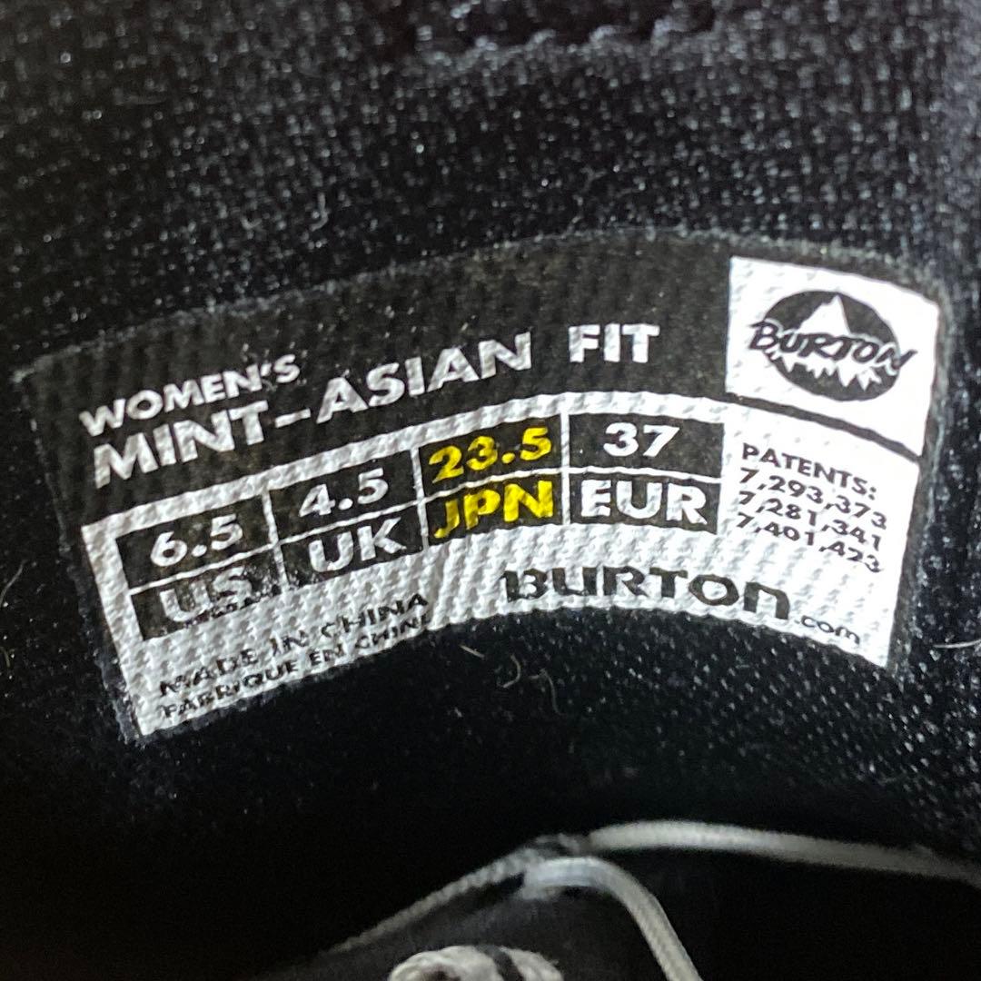 【美品_即日発送】BURTON MINT-ASIAN FIT 23.5cm