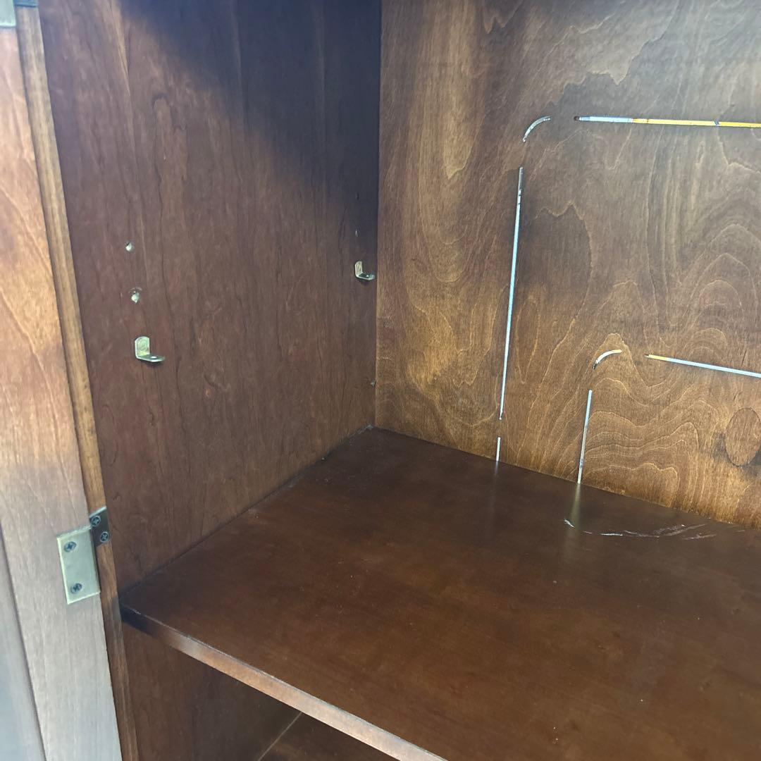 美品アンティークドレクセルテレビ収納キャビネットヴィンテージボードチェストタンス