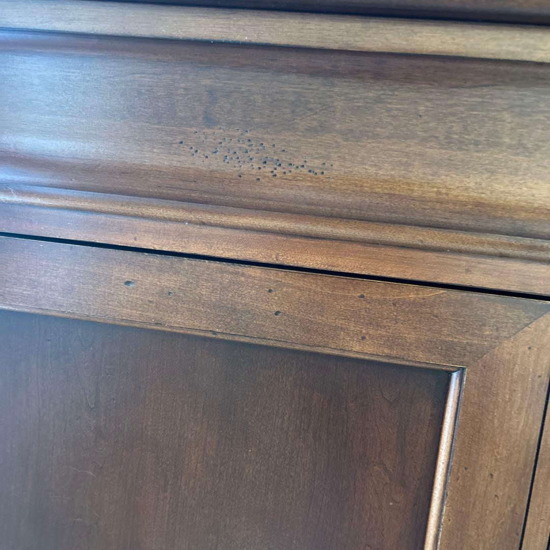 美品アンティークドレクセルテレビ収納キャビネットヴィンテージボードチェストタンス