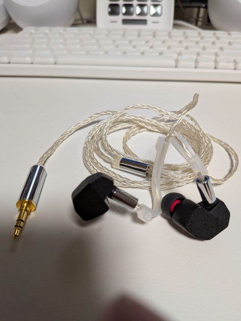 finaI A5000 有線イヤホン(カナル型イヤフック付き)