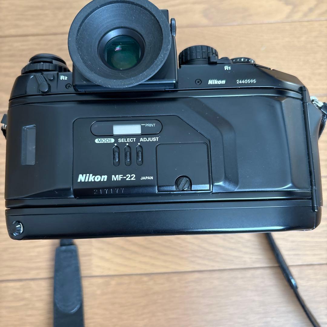 Nikon F4 一眼レフカメラ 28-200mmレンズ MF-22付