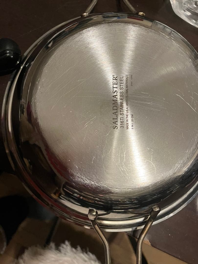 SALADMASTER ステンレススチール フライパン