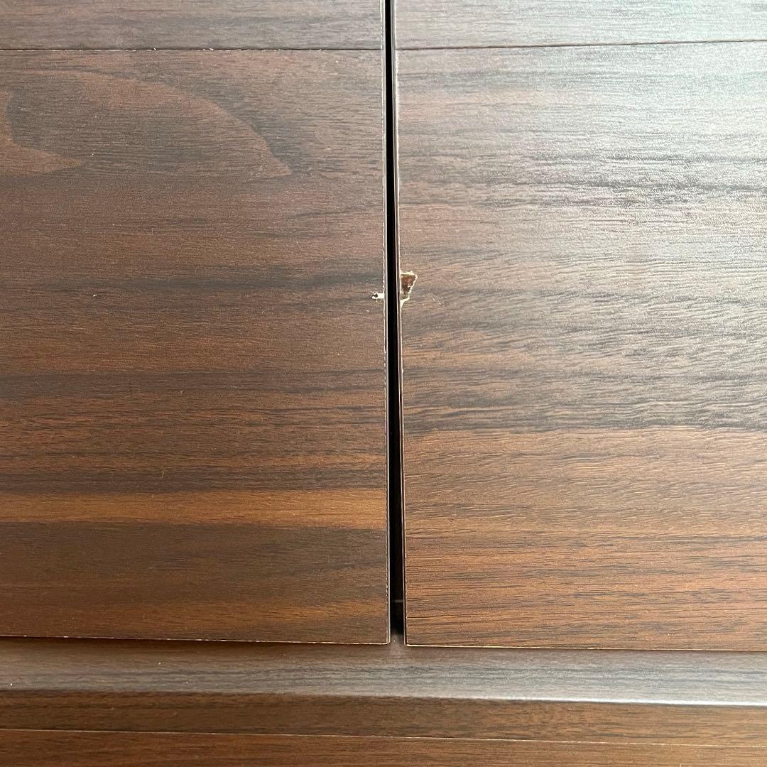 白井産業 チェスト 4段 5杯 ブラウン 取扱説明書付き