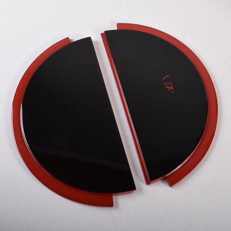 専用　浜木松峰　朱塗銀タガ　手桶水指　堀内宗完(兼中斎)極め箱　VR8538H