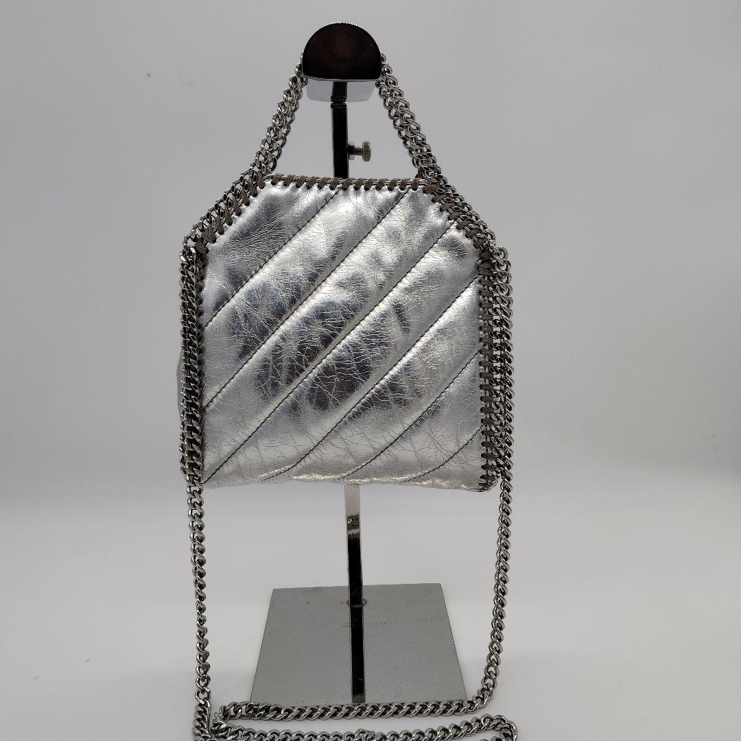 極美品 ステラマッカートニー ファラベラ タイニー シルバー