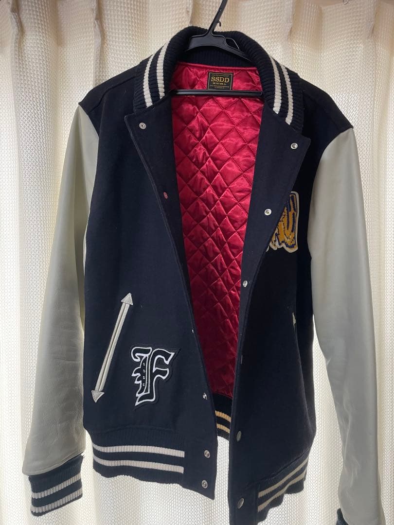 FUCT スタジャン 袖 牛革 XXL