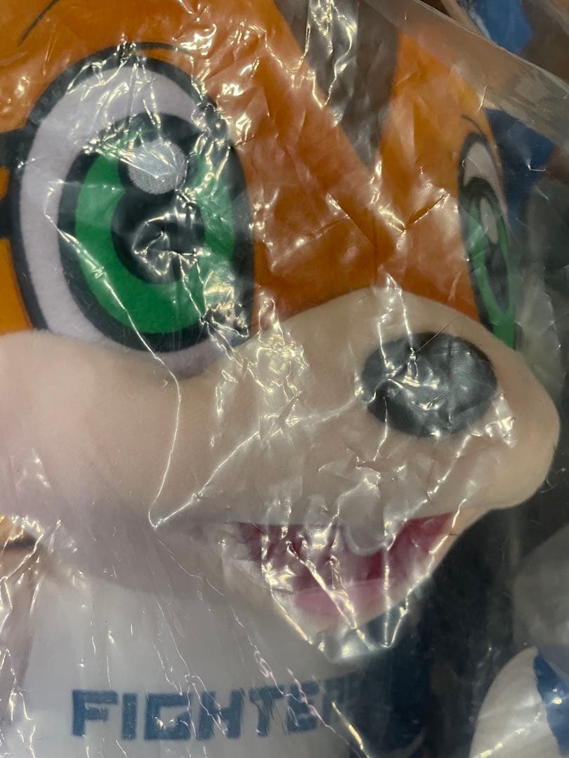 新品未開封日本ハムファイターズポリービックぬいぐるみ