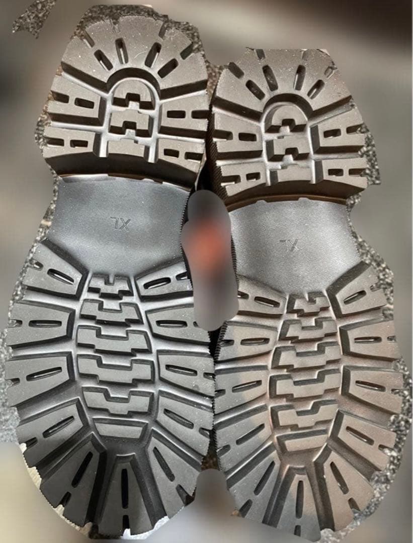 靴 YELLO TOKYO BLACK WEDGE HEEL SHORT BOOTS