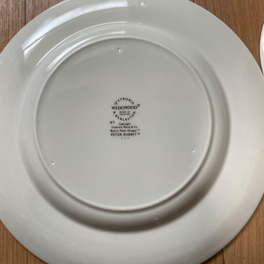 英国製　ウェッジウッド×ピーターラビット 食器セット 7枚