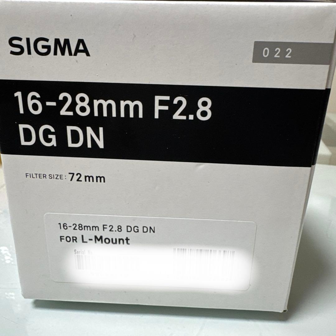 新品★SIGMA 16-28mm F2.8 DG DN SONY Lマウント