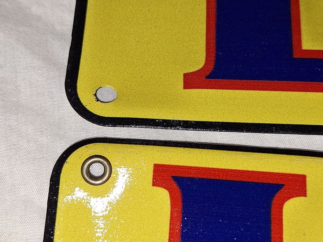 オ*ン様 デッド リー 看板 3枚セット 新品 未使用 40's 50's 復刻