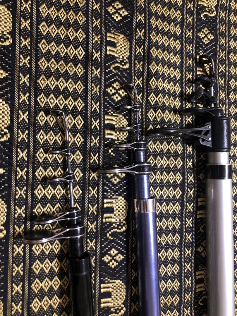 国内一流メーカー　SHIMANO＆Daiwa投げ竿 3本セット