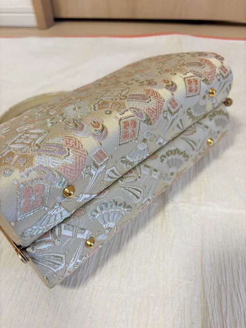 フォーマル和装バッグ 宝尽くし 金 振袖 留袖 訪問着 M2505032