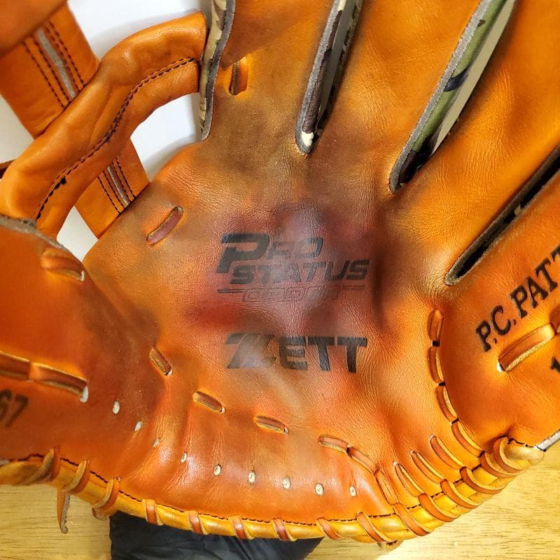 ZETT 支給品 ブラゼル 阪神 T-67 日本製 佐藤印 ゼット 硬式グローブ