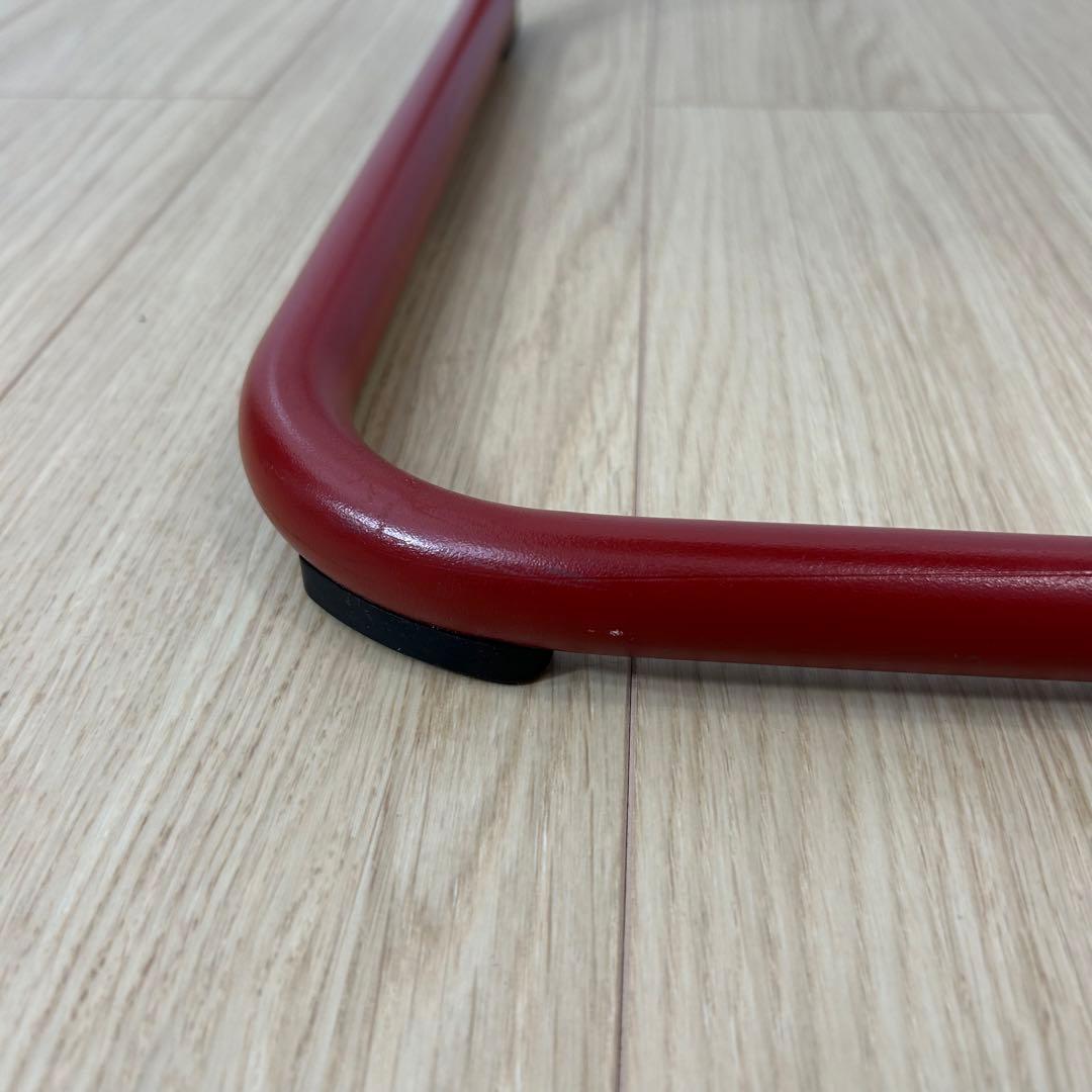 Knoll ノール トボガン プルアップテーブル メラミン天板　レッド　赤