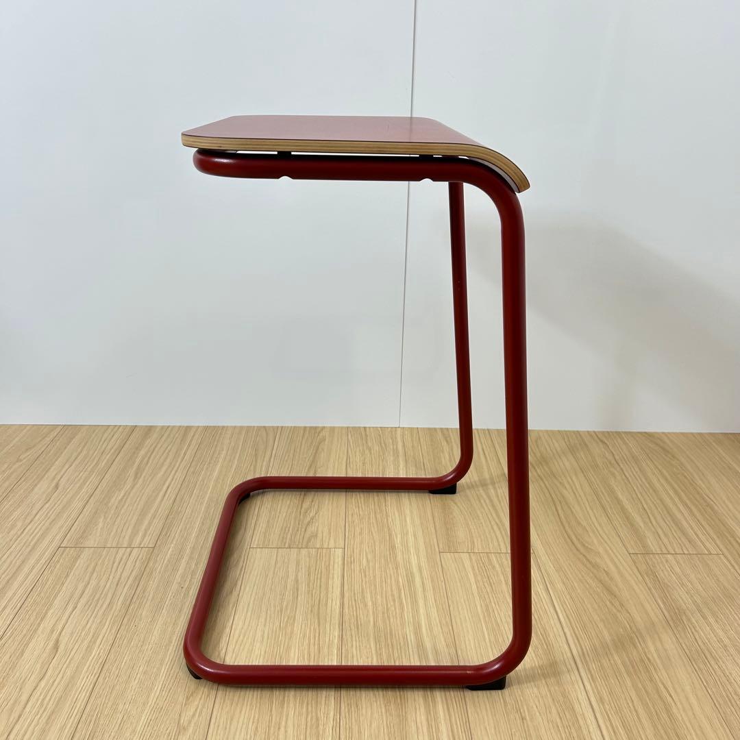 Knoll ノール トボガン プルアップテーブル メラミン天板　レッド　赤