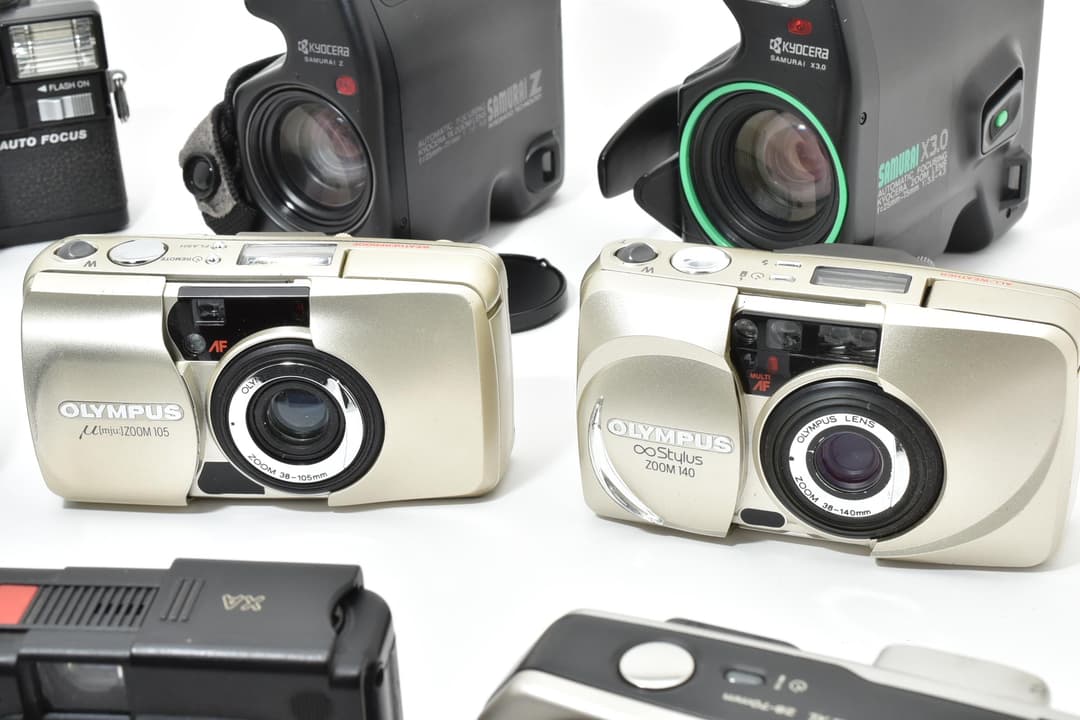 コンパクトフィルムカメラ9個まとめ 1795