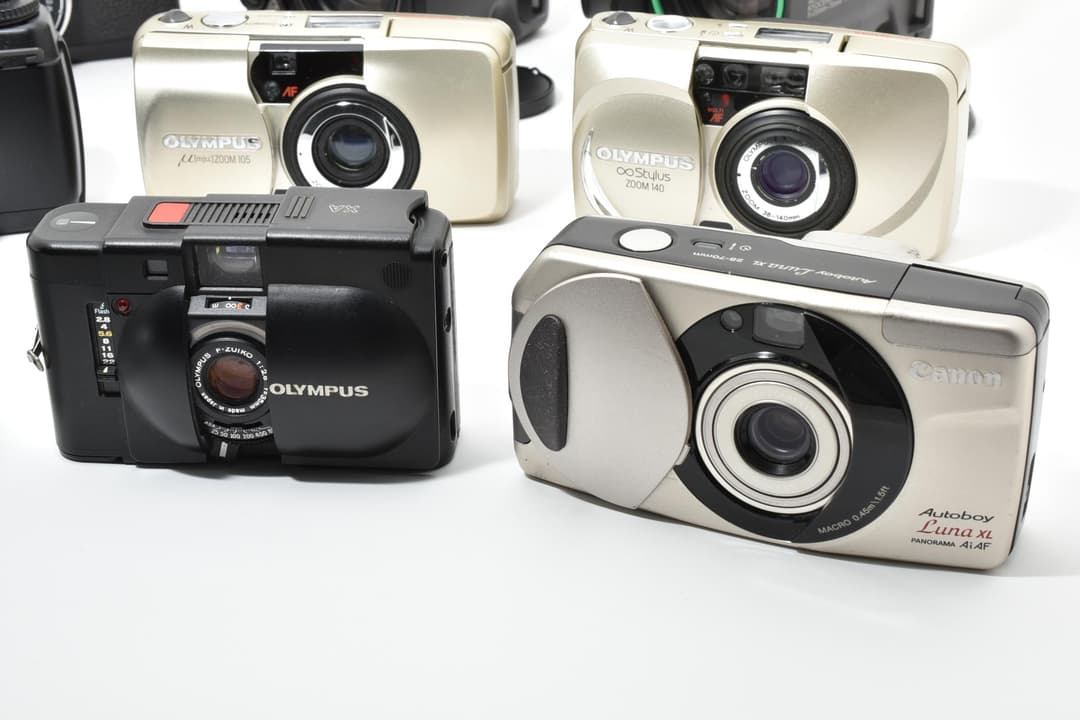 コンパクトフィルムカメラ9個まとめ 1795