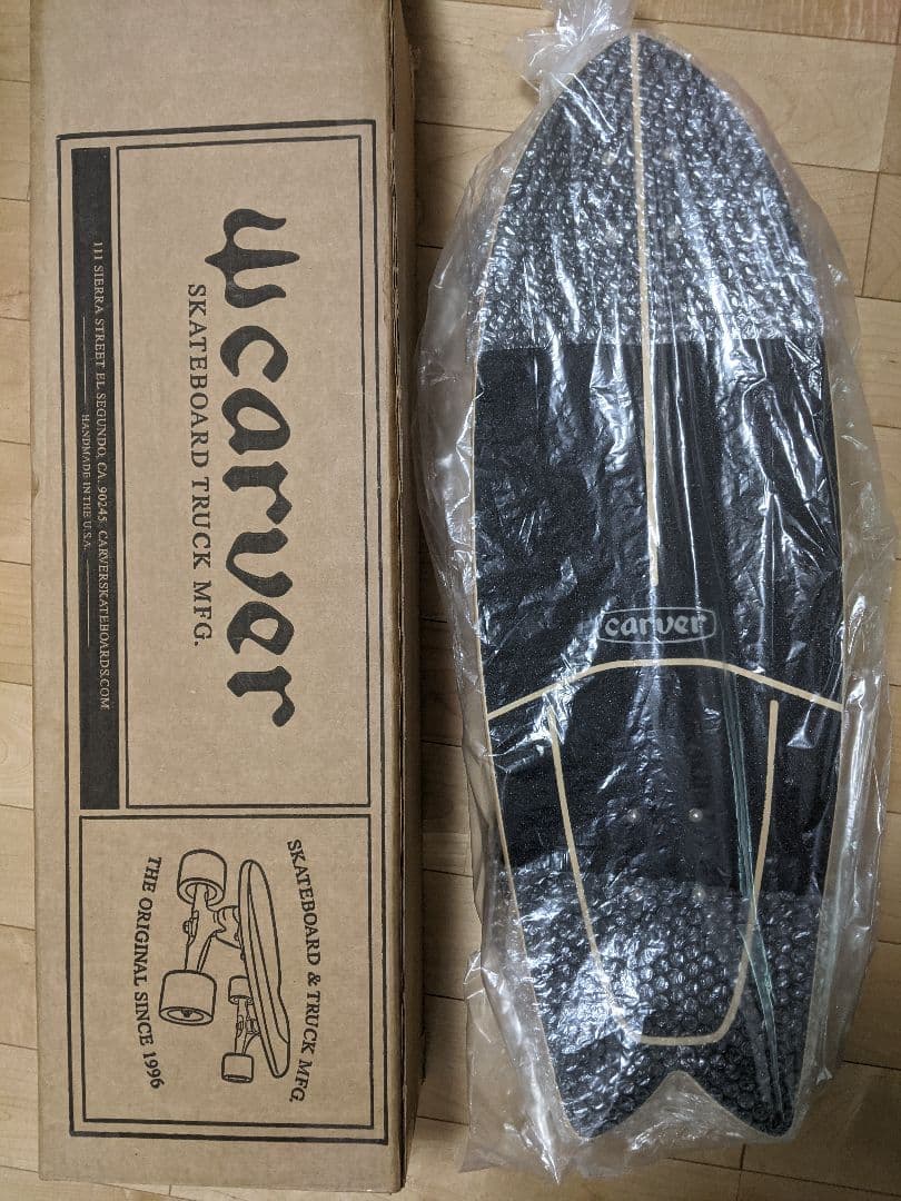 新品未使用カーバー29.25 CI FISHBEARDアルメリックサーフスケート