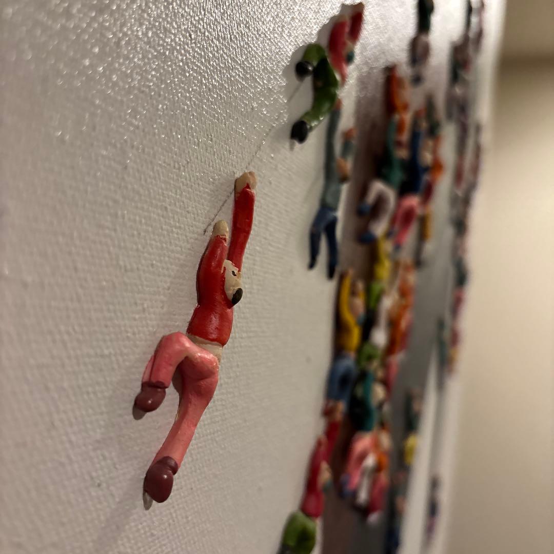 アート作品 ハイヒールと美脚　油絵　フランフラン カッシーナ ACTUS