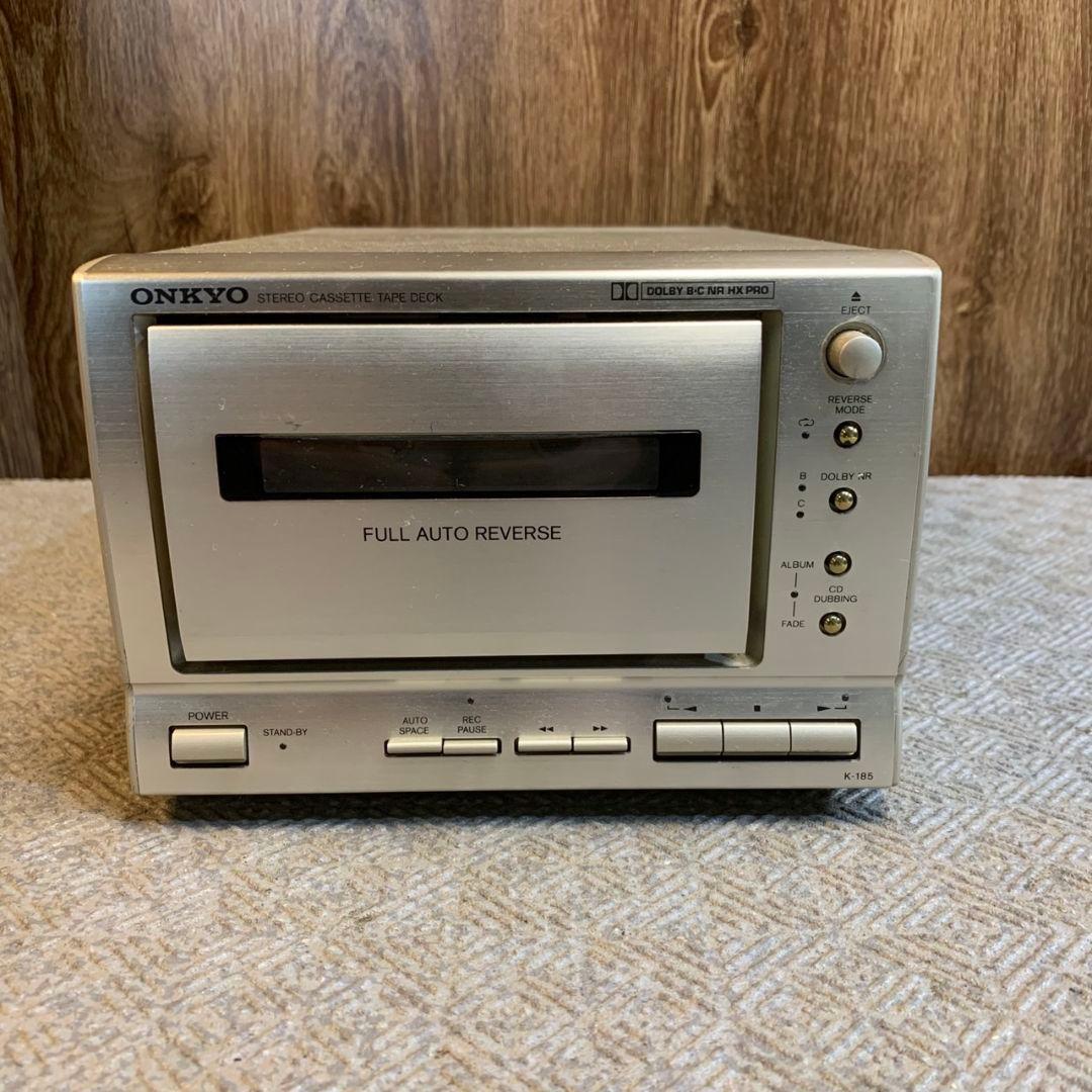 G261\" ONKYO ステレオセット A-909X K-185 D-SX9A