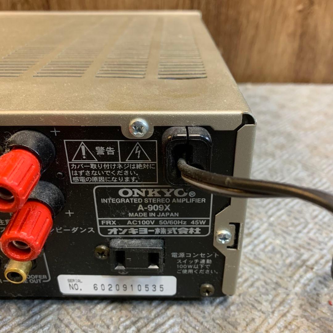 G261\" ONKYO ステレオセット A-909X K-185 D-SX9A