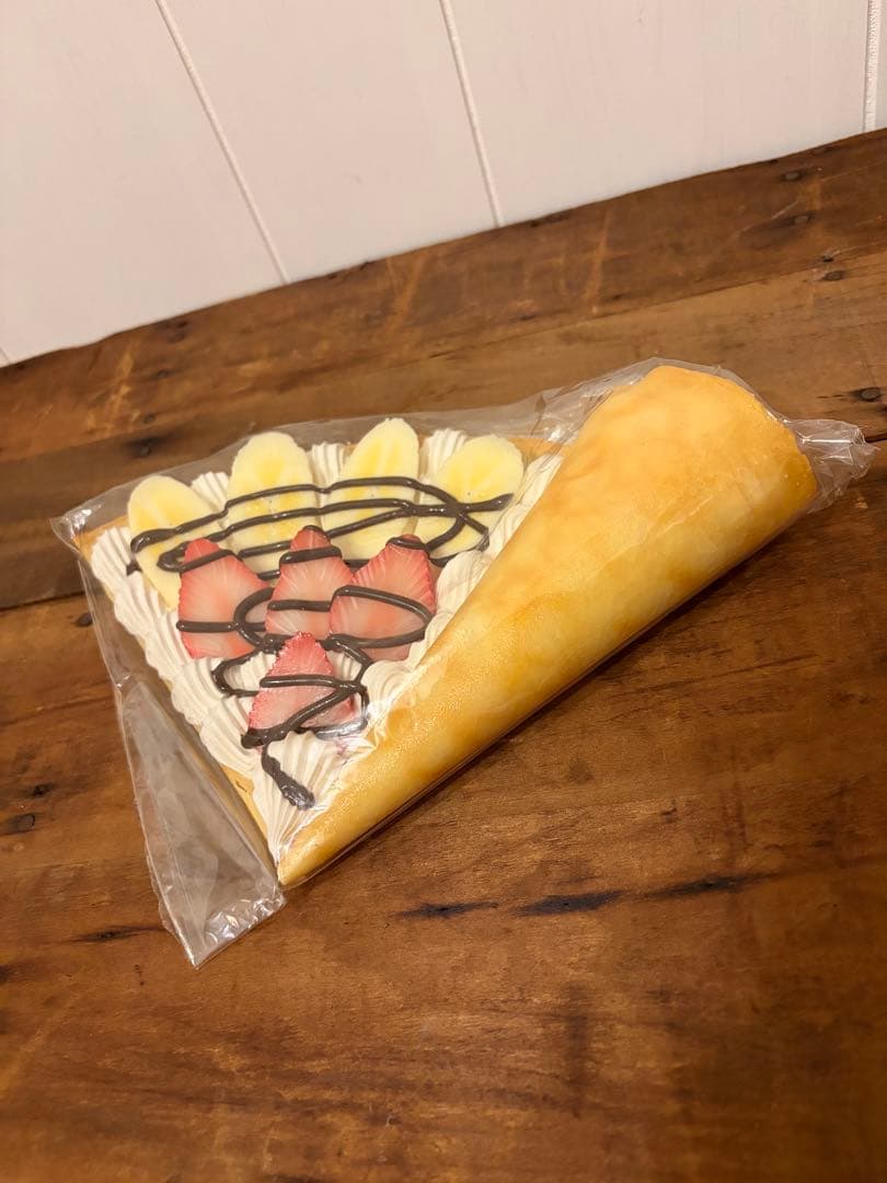 食品サンプル　クレープ　特注品