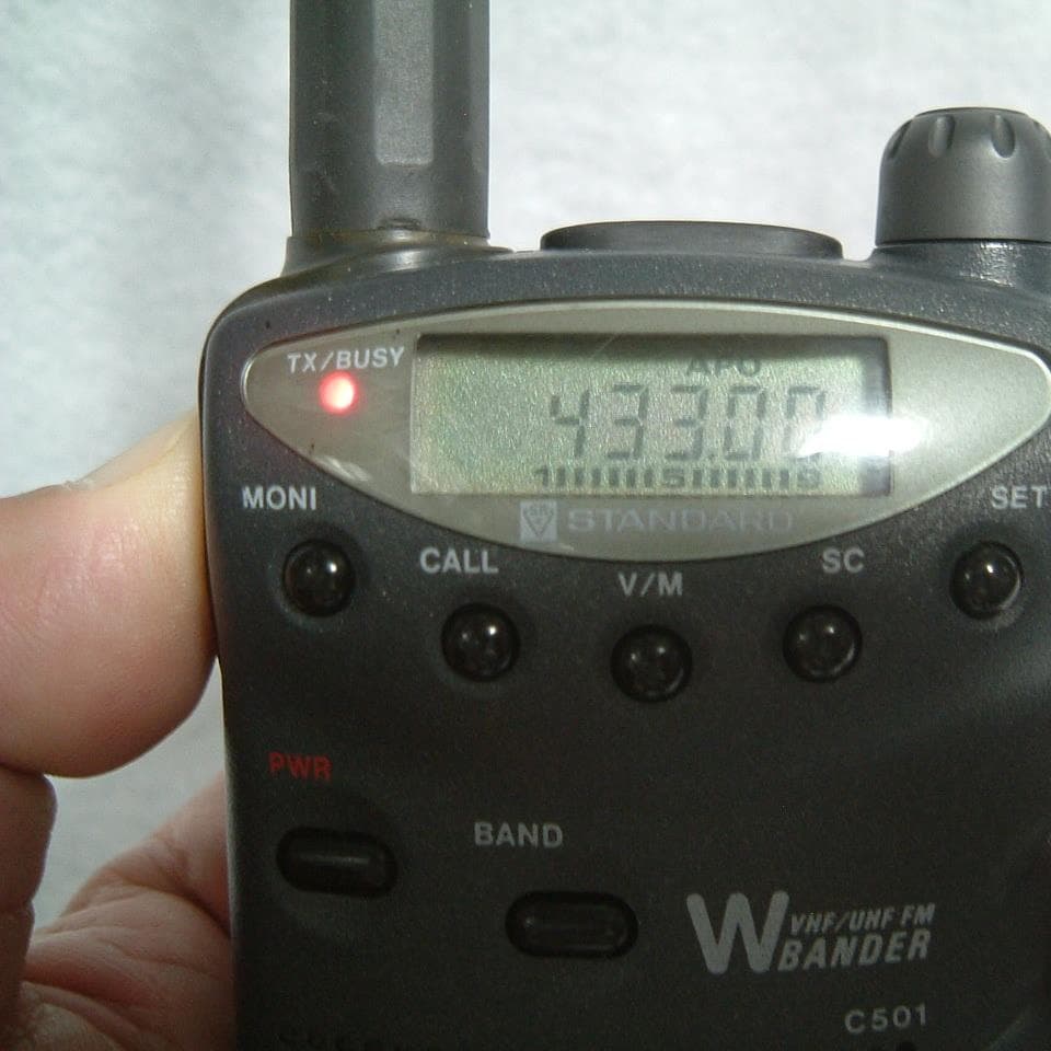 STANDARD C501 FMハンディトランシーバー