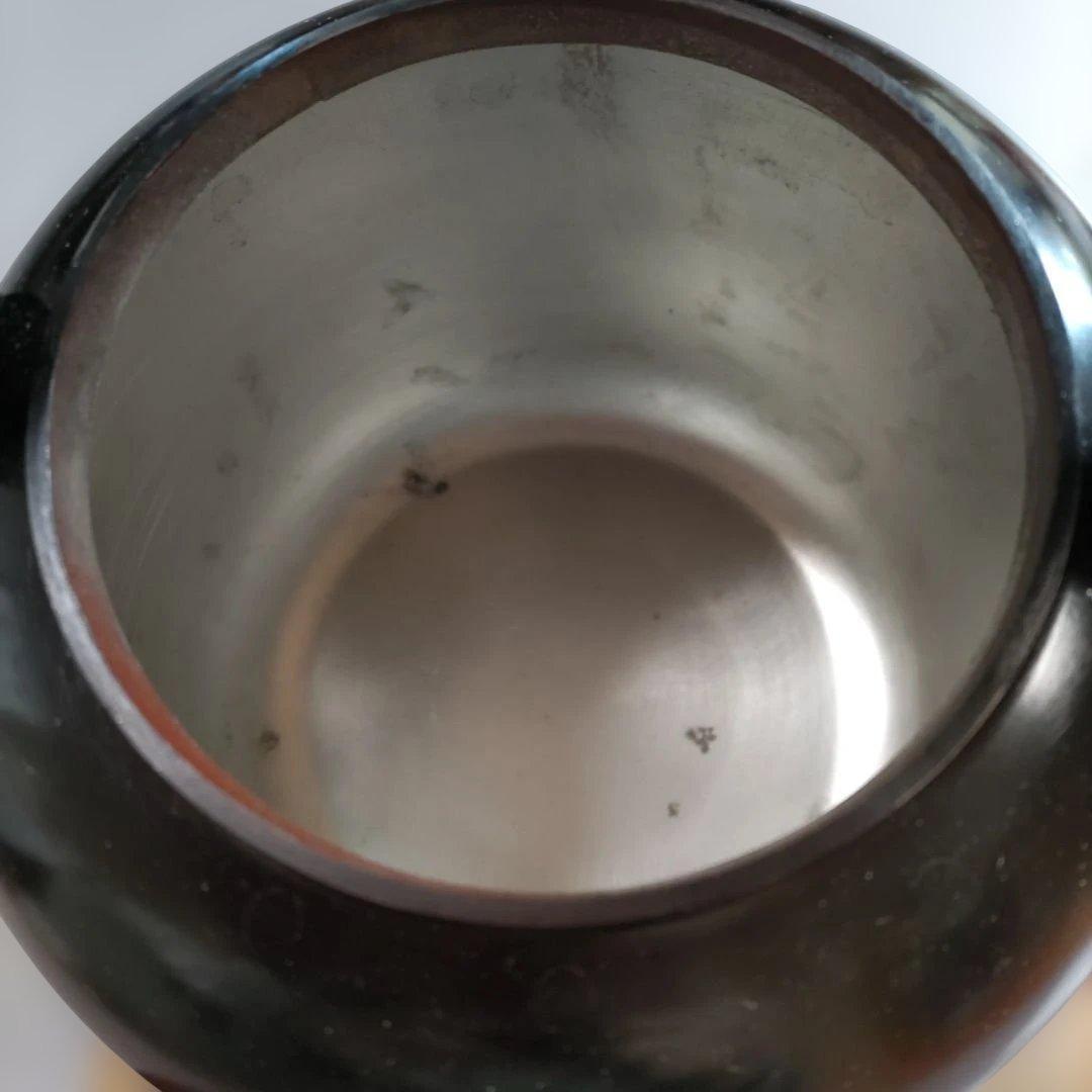 茶道具腰黒薬缶水注