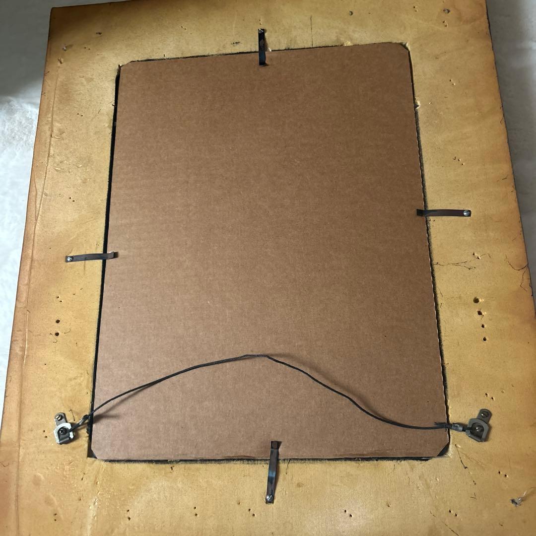 アメリカ　アンティークストア購入★ 大判ミラー