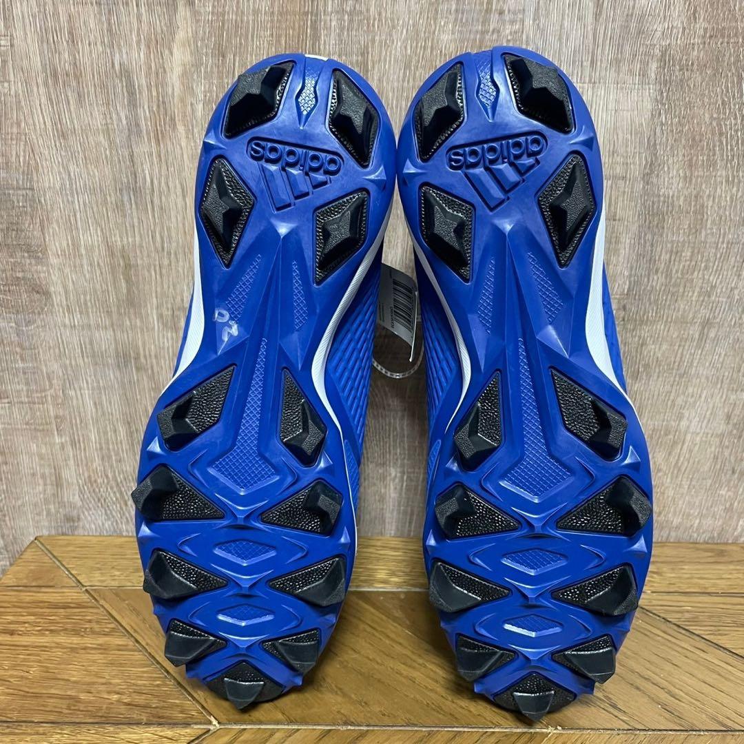 adidas アディダス Icon 8 MD 野球スパイク　27cm 青 新品