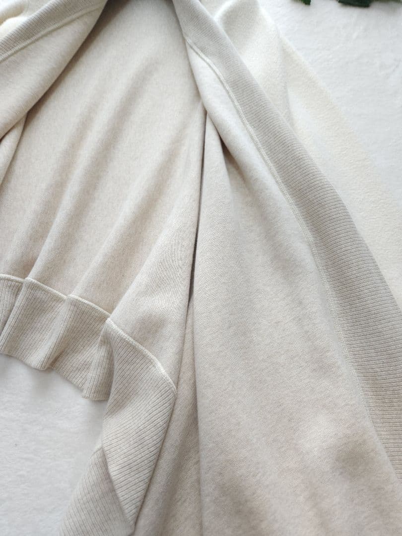 美品 RALPH LAUREN 高級ニットコート 人気グラデーション丈