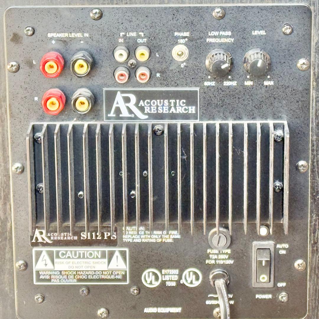 アコースティックリサーチ サブウーファー S112PS
