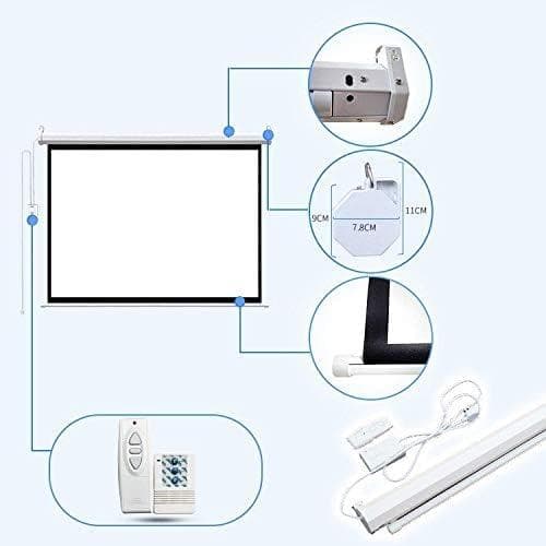 電動スクリーン 100インチ ホームシアター用