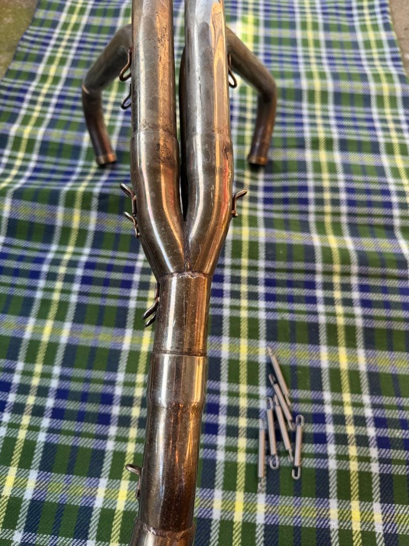 番長管　ステンレス　45パイ　CBR400F CBX400F CBX550F