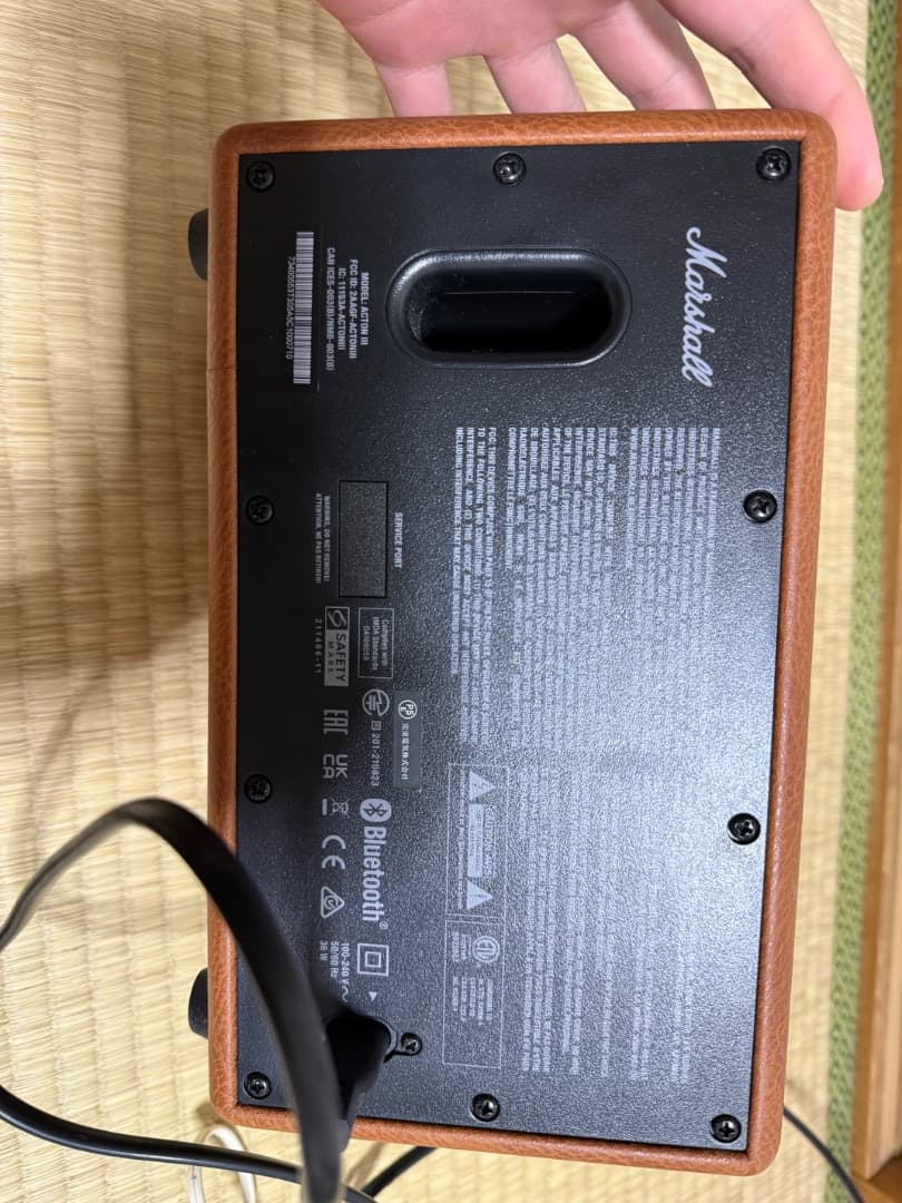 スピーカー・ウーファー Marshall acton3