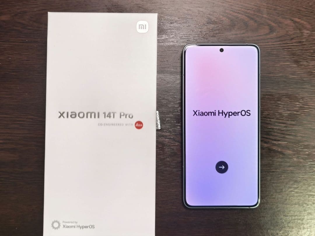 Xiaomi 14T Pro 256GB チタンブルー 中古本体