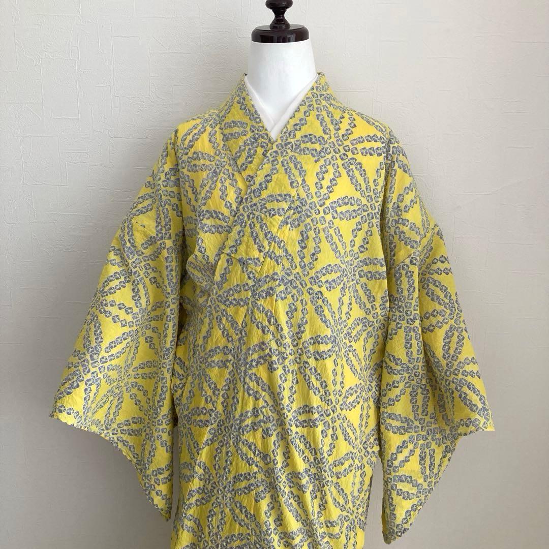 専用レイ様　　　　有松絞り浴衣・有松鳴海絞り　身丈160cm No.2-190