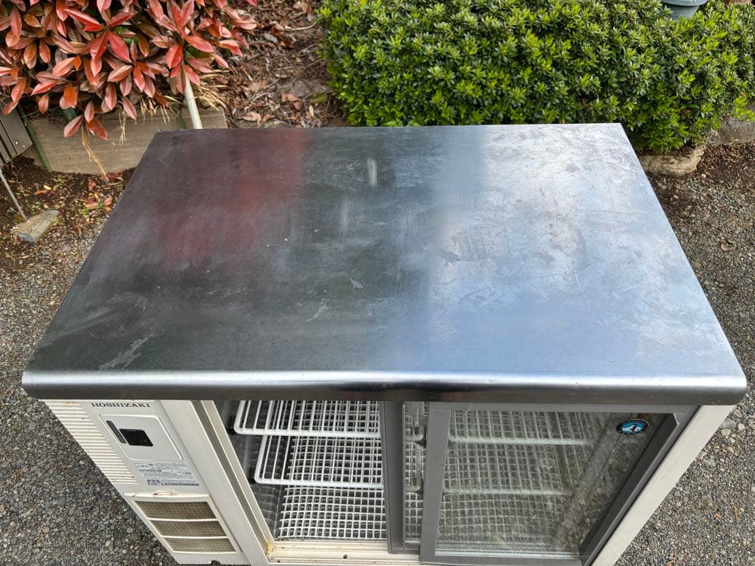 冷蔵冷凍ショーケース◆ホシザキ◆幅90cm奥行60cm高さ80cm◆中古◆動確済