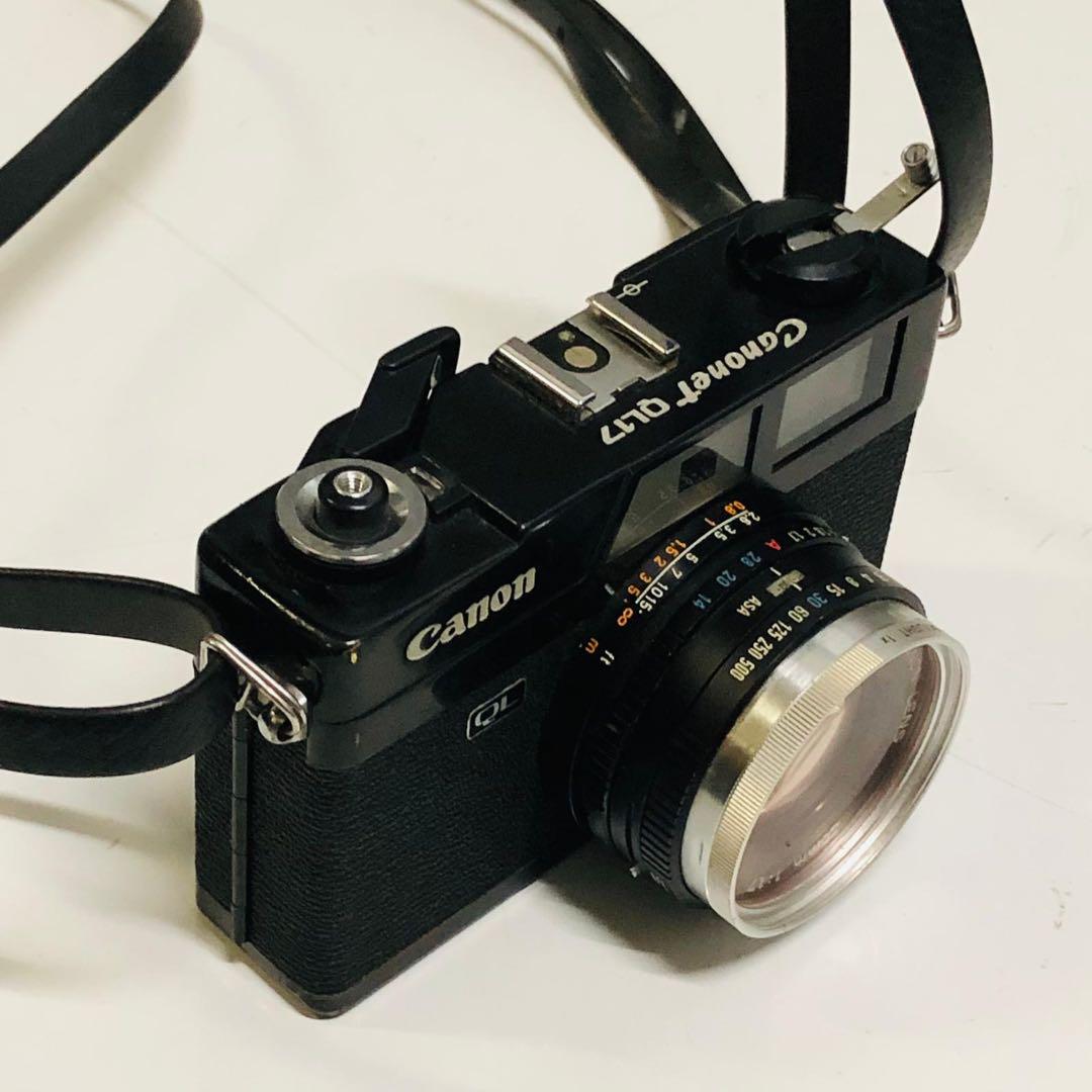 Canon Canonet QL17 レンジファインダーカメラブラック動作品