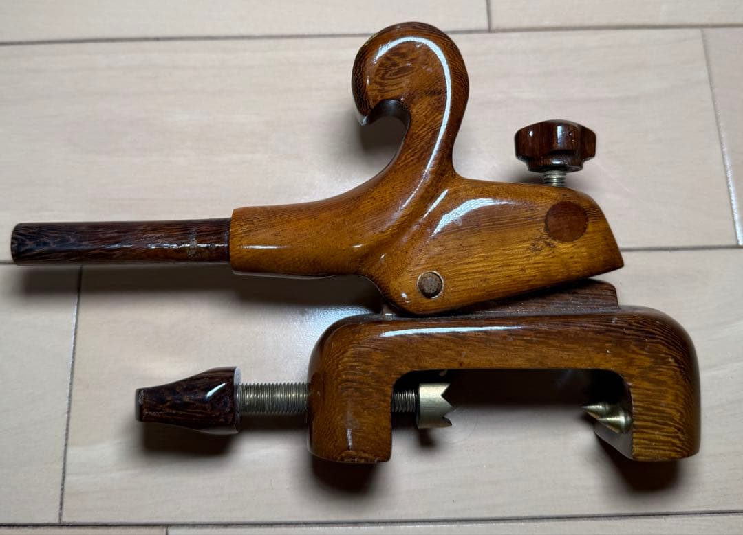 【１点限定】 ヘラブナ 万力セット 飛騨 木製万力 小物一式 専用ケース付き